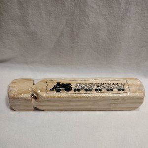 🌟 Wooden Train Whistle